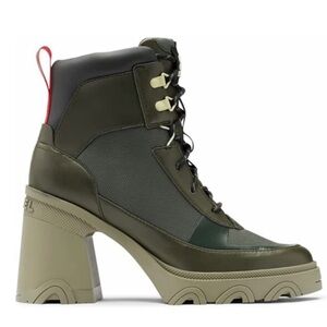 Brex Heel Lace Boot in Dark Moss SOREL